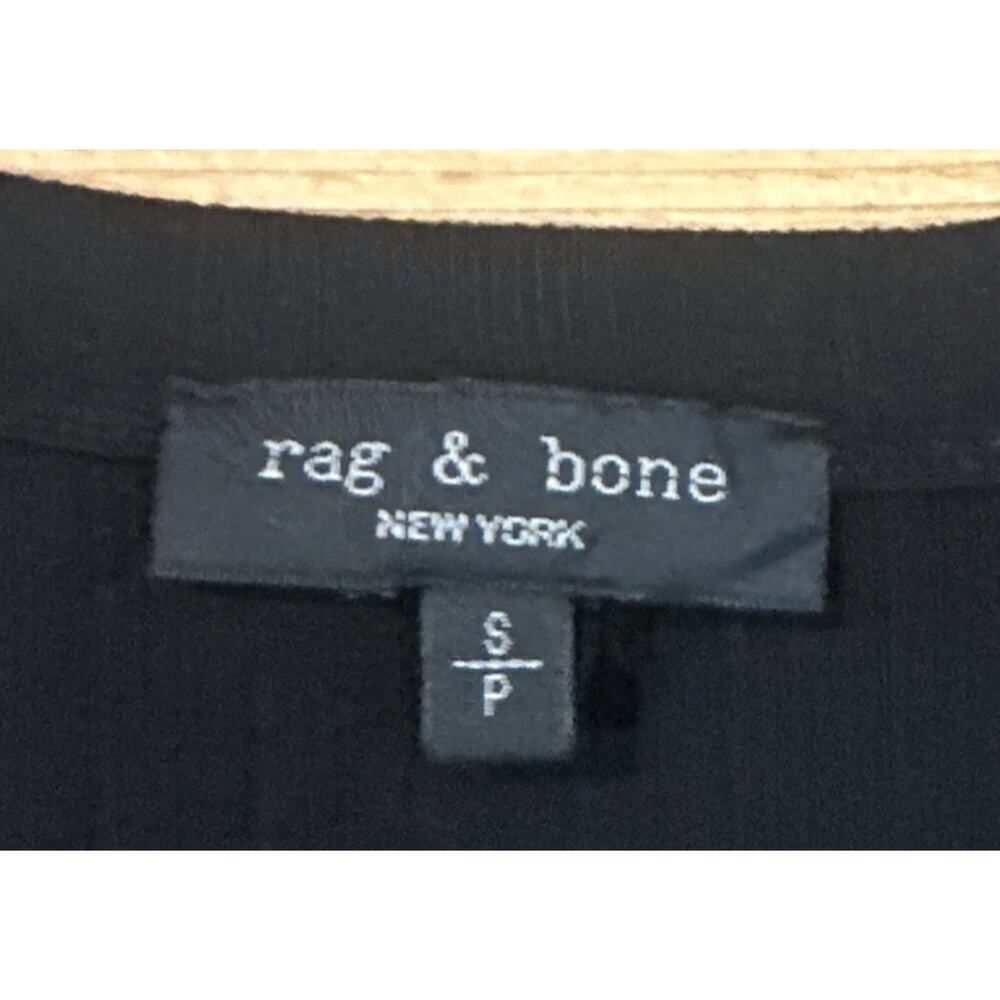 Rag And Bone Women’s Black Sheer Sleeveless Shell Top Size S NWOT - Picture 4 of 6